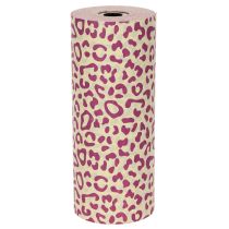 Product Muff Paper Roll Leopard Print Purple 25cm x 100m
