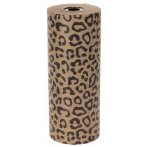 Product Leopard Pattern Wrapping Paper Roll 25cm x 100m for Indoor Decoration