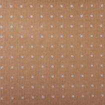 Cuff paper tissue paper natural dots 25cm 100m