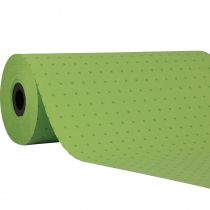 Cuff paper tissue paper green dots 25cm 100m
