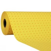 Cuff paper tissue paper yellow dots 25cm 100m