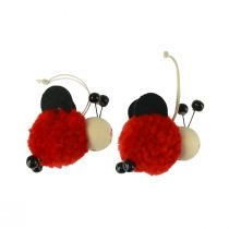 Product Ladybug decoration ladybug pendant 5.5cm 9pcs