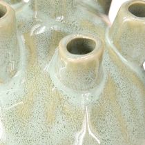 Product Maritime Decoration Vase Coral Optic Light Green Ø11.5cm H10cm