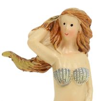 Product Decoration figure Mermaid Blue 6cm - 9,5cm 3pcs