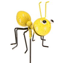 Product Metal Decoration Ant on Stick Garden Decoration Assorted 46cm 4 Pcs