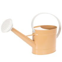 Product Metal decorative watering can, vintage look, light brown, 52.5cm - planter for table decoration &amp; summer decoration