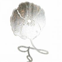 Metal deco flower wooden stand lettering &quot;Family&quot; H40cm