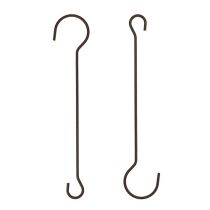 Product Metal hook 15cm brown 12pcs