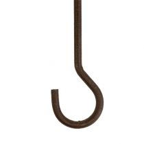 Metal hook 15cm brown 12pcs