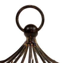 Product Metal crown for hanging brown