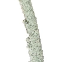 Product Metal Decoration Ring with Wooden Base for Dried Flowers, 52cm Height