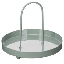 Product Decorative tray for use in the kitchen and to decorate the dining table, high handle, 18cm