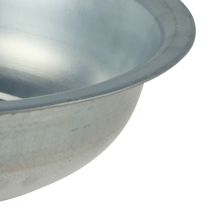 Product Metal bowl used look bowl silver metal Ø36cm H9.5cm