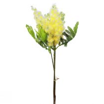 Product Artificial plant silver acacia mimosa yellow flowering 53cm 3pcs