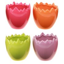 Product Mini Flowerpot Easter Egg Colorful Eggs Vases Pastel 8.5cm 4 Pcs