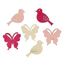 Product Mini Spring Scatter Decoration 2cm Pink Assorted 144 pcs