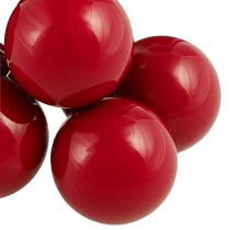 Product Mini Christmas balls wire glass balls red Ø40mm 32 pcs