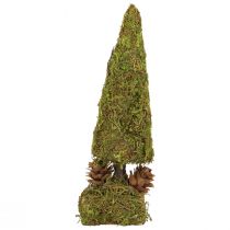 Mini Christmas tree artificial table decoration moss tree H18cm