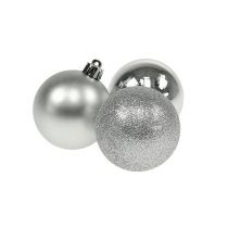 Product Mini Christmas Ball Silver Ø3cm 14 pcs