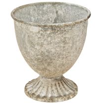 Product Mini Vases Decoration Goblet Cup Metal Antique Ø10.5cm 11.5cm 2pcs