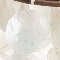 Product Wind chime Capiz shell mobile, round, 70 cm long, for balcony or garden