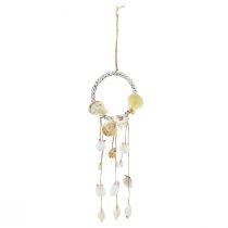 Product Shell decoration for hanging Maritime hanging decoration Ø14.5cm H65cm