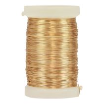 Product Florist wire myrtle wire decorative wire gold 0.30mm 100g 3pcs