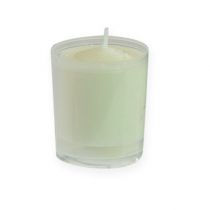 Refill candle for grave light white H5.8cm 20 pieces