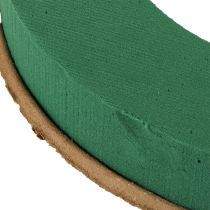 Product Wet floral foam wreath base made of cardboard Ø25cm 2 pcs