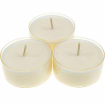 Tealights Pure Nature Lights burning time 10 hours candles rapeseed wax 8pcs