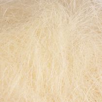 Natural fiber sisal grass for crafts Sisal grass cream white 500g
