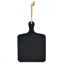 Product Natural Slate for Hanging Stone Tray Black 26×18cm