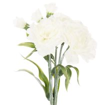 Product Kunstnelken Bouquet White 40cm, 4 Bunches