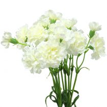 Carnation White 64cm 4pcs