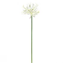 Product Nerine Guernsey Lily Artificial Flower White Yellow Ø15cm L65cm