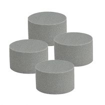 Floral foam cylinder dry foam gray H5cm Ø8cm 20 pieces