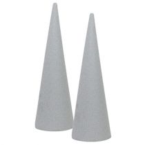 Product Floral foam cone dry floral mass H50cm 2pcs