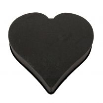 Product Heart plug-in foam black 33cm 2pcs wedding decoration