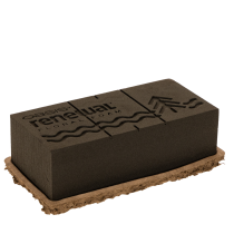 Product OASIS® Renewal® Biolit® Floral Foam Brick, 24 x 13 x 8 cm, Brown, Pack of 2