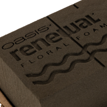 Product OASIS® Renewal® Biolit® Floral Foam Brick, 24 x 13 x 8 cm, Brown, Pack of 2