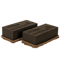 Product OASIS® Renewal® Biolit® Floral Foam Brick, 24 x 13 x 8 cm, Brown, Pack of 2