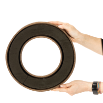 Product OASIS® Renewal® Floral Foam Biolit® Ring with Tray, 31 cm, Black, Pack of 2