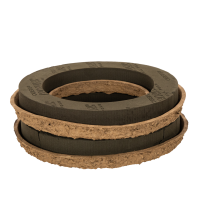 Product OASIS® Renewal® Floral Foam Biolit® Ring with Tray, 31 cm, Black, Pack of 2