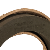 Product OASIS® Renewal® Floral Foam Biolit® Ring with Tray, 31 cm, Black, Pack of 2