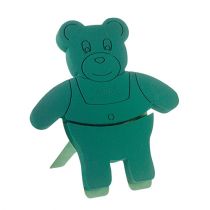 Floral foam figure teddy with stand 48.5cm x 42cm H5cm 1pc