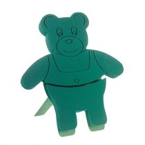 Product Floral foam figure teddy with stand 48.5cm x 42cm H5cm 1 pc