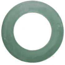 Product Floral Foam Ring Green Wreath Floral Foam Ø42cm 2 pcs