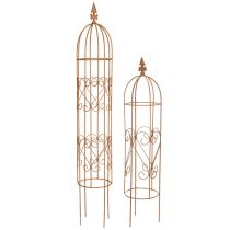 Product Garden trellis, climbing aid for roses and other climbing plants, ideal garden design, 108cm, set of 2.