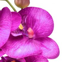 Product Orchid Artificial Phalaenopsis 4 Flowers Fuchsia 72cm