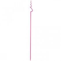 Product Orchid stick plastic pink support orchid plant stick H64cm